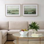 Warm Valley Framed Prints, S/2 - Image 2