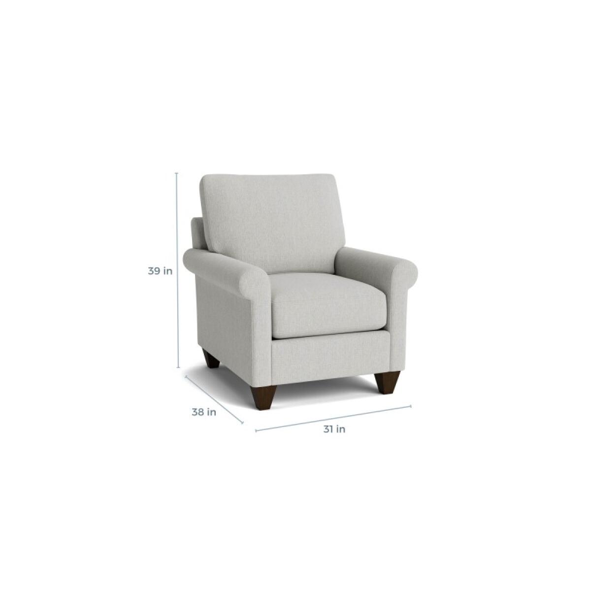517b9f7878b23af634d81806441cf0aa True Custom™ True Custom® Track Arm Accent Chair - Image 1