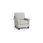 True Custom™ True Custom® Track Arm Accent Chair
