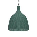 Hampton Rattan Pendant Large Lighting Bramble 15