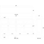 Kagu 4 Door Sideboard - Image 3