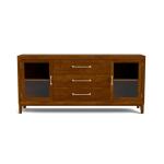 Fairfax Sideboard Dining Storage Auburn Maple 17