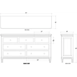 Hayward 7 Drawer Dresser - Image 9