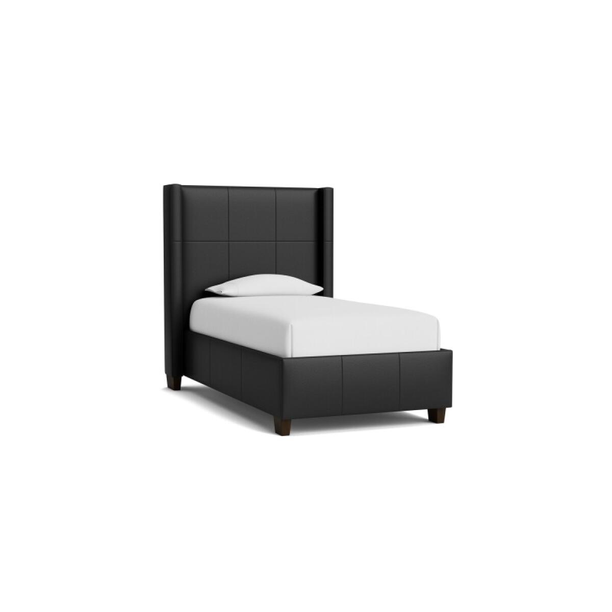 521af6c84126fdaab0b0e5e6aaae4b0a Dublin Leather Upholstered Bed - Image 1