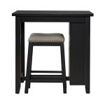 Brook Creek 3 Piece Counter Set - Black - Image 6