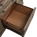 Simply Elegant 3 Piece Desk & Hutch Set Desks Brown 18