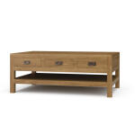 Kagu 6 Drawer Coffee Table W/ Shelf
