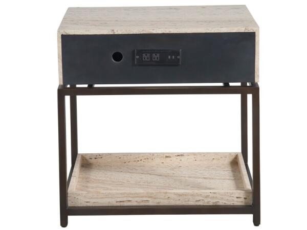 Modern Dove Nightstand - Image 5