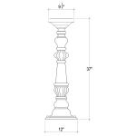 English Candlestick Large - Image 4