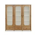 Milano Bookcase W/ 3 Glass Doors - Image 6