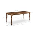 Amelia Maple Rectangle Dining Table with Leaf Dining Tables Bassett Furniture 18