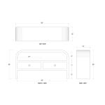Vannes Console Table W/ 2 Drawers - Image 8