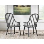 Windsor Arm Chair Chairs & Benches Black 12