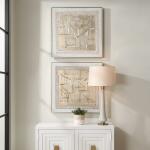 Unpredictable Hand Painted Canvases, S/2 - Image 3