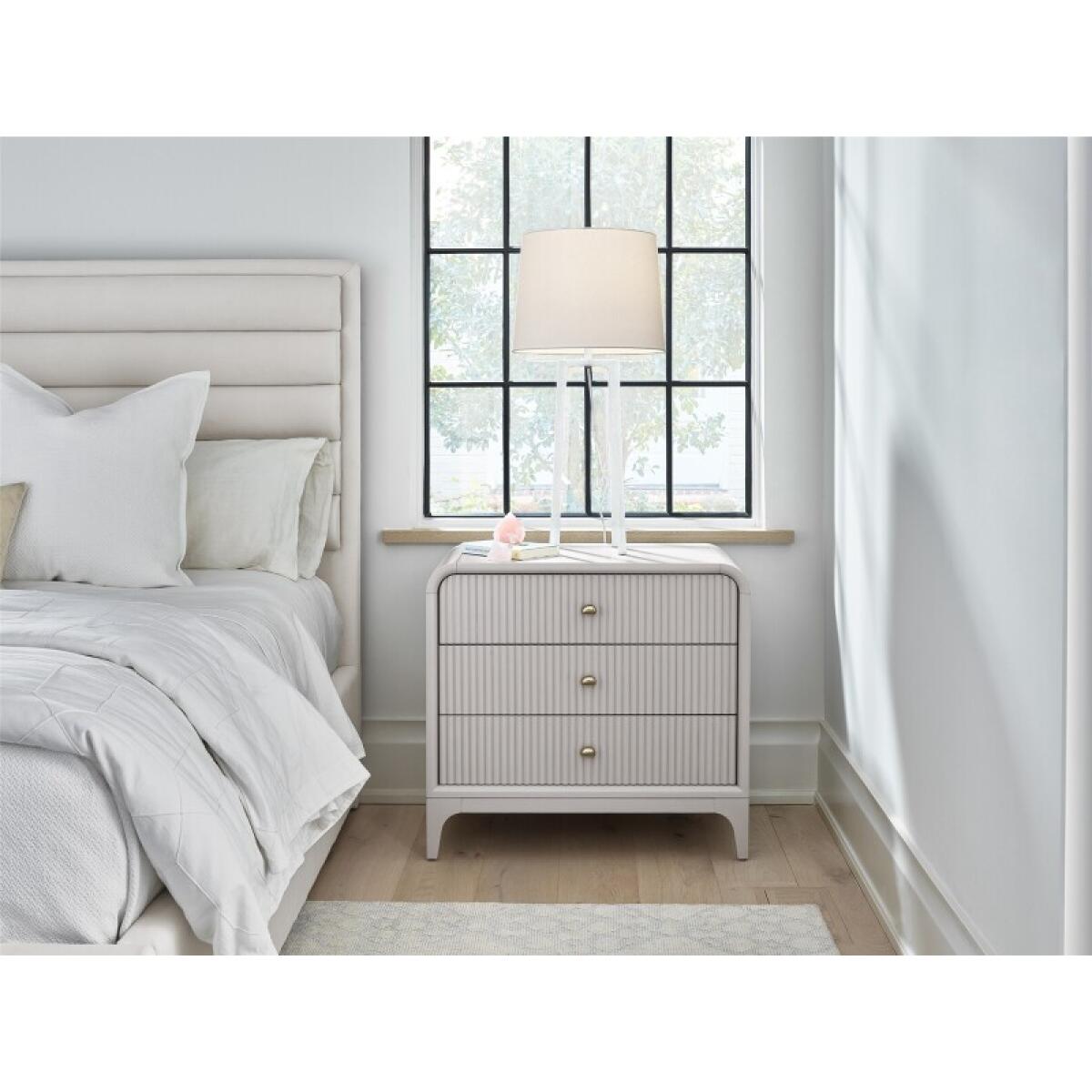 Tranquility – Miranda Kerr Home Elevation Nightstand Nightstands Cream 2 Tranquility – Miranda Kerr Home Elevation Nightstand Nightstands Cream 2