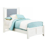 Bonanza TWIN UPHOLSTERED BED 3/3 – BLUE Beds BB29 White 6