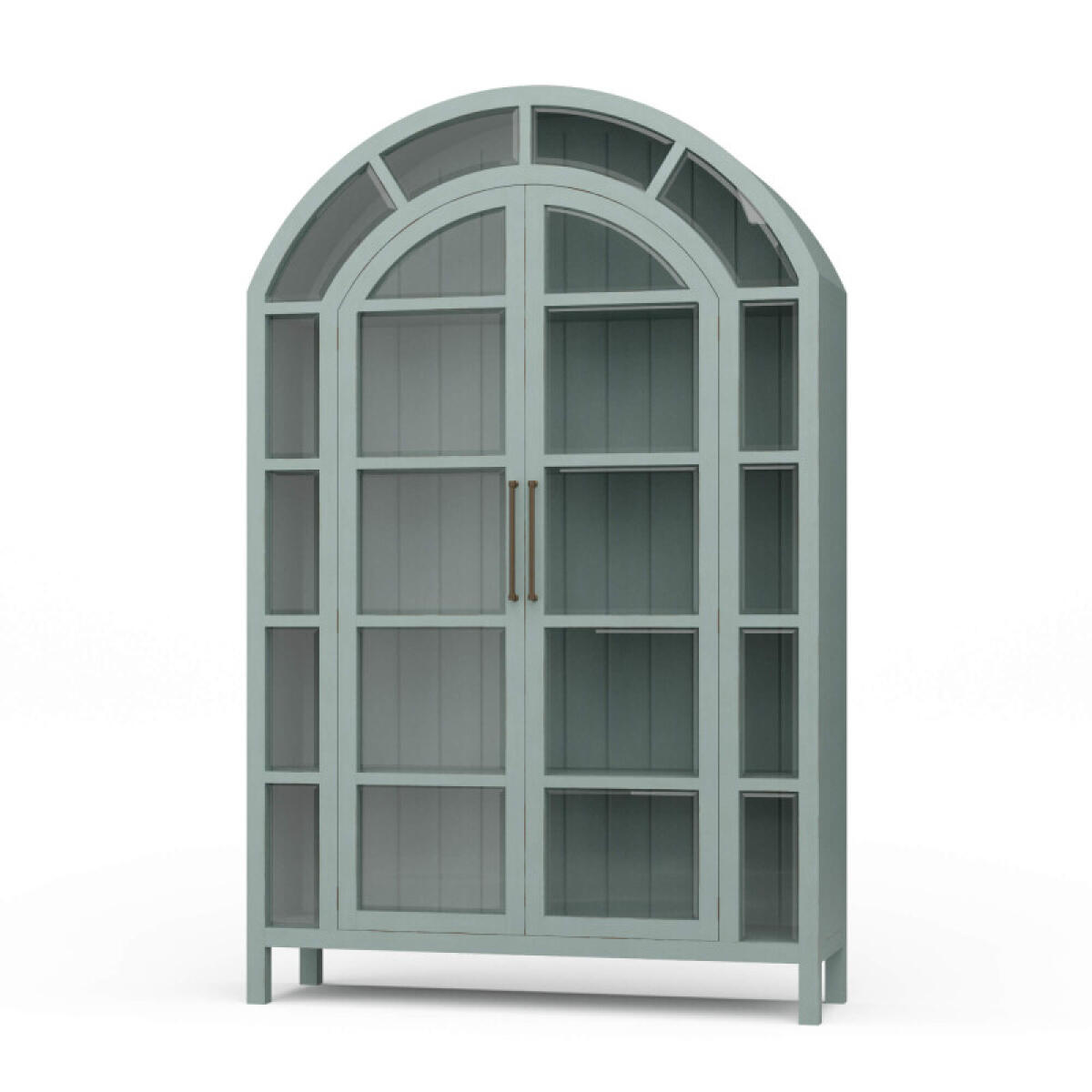 5319837d9b9cc3ebf685e0cd57be3120 Vannes 2 Door Display Cabinet - Image 1