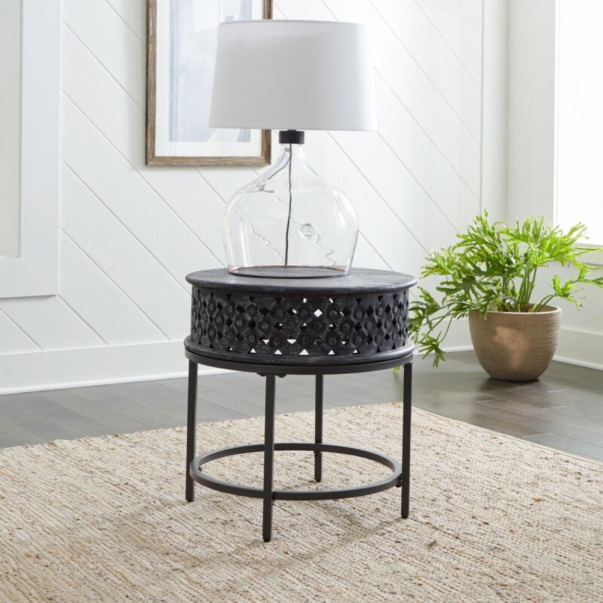 Stella Accent End Table End tables Black 2 Stella Accent End Table End tables Black 2
