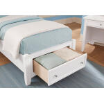 Bonanza Twin Mansion Storage Bed – White Finish Beds BB29 White 9