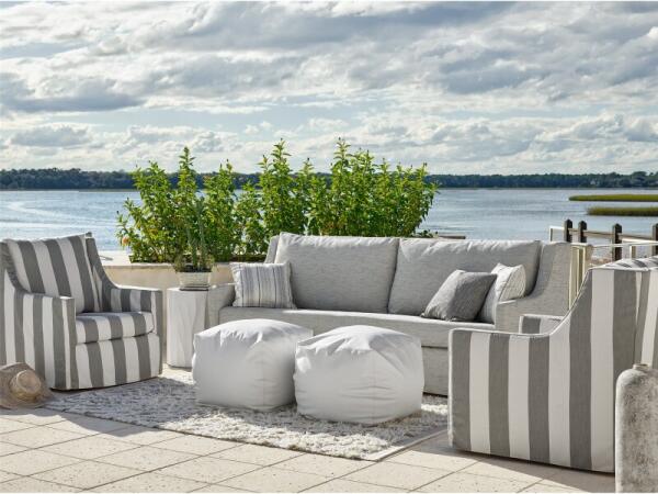 Hudson Outdoor Sofa 93 – Special Order Sofas Gray 10