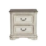 King Uph Sleigh Bed, Dresser & Mirror, Night Stand - Image 6