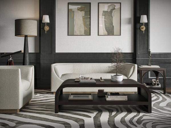 Vannes Coffee Table W/ Shelf - Image 2