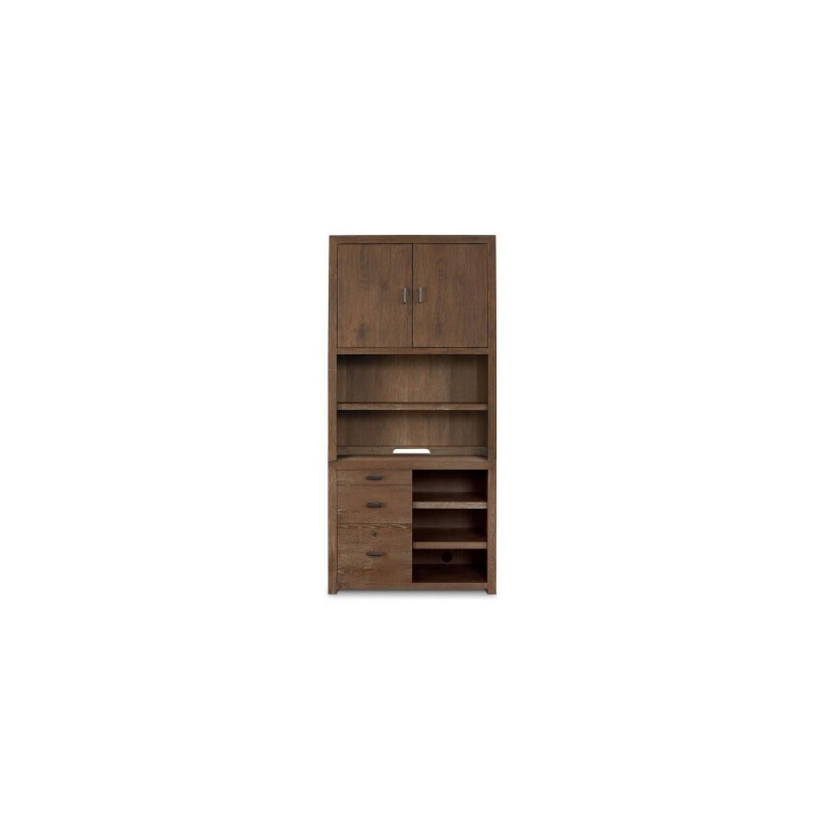 53d10f35130af10a6344ae9a5aed19b9 B Logic Work Center with Door Hutch - Image 1
