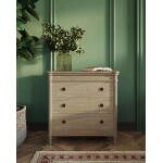 Kelly 3 Drawer Bedside Table Nightstands Bramble 14
