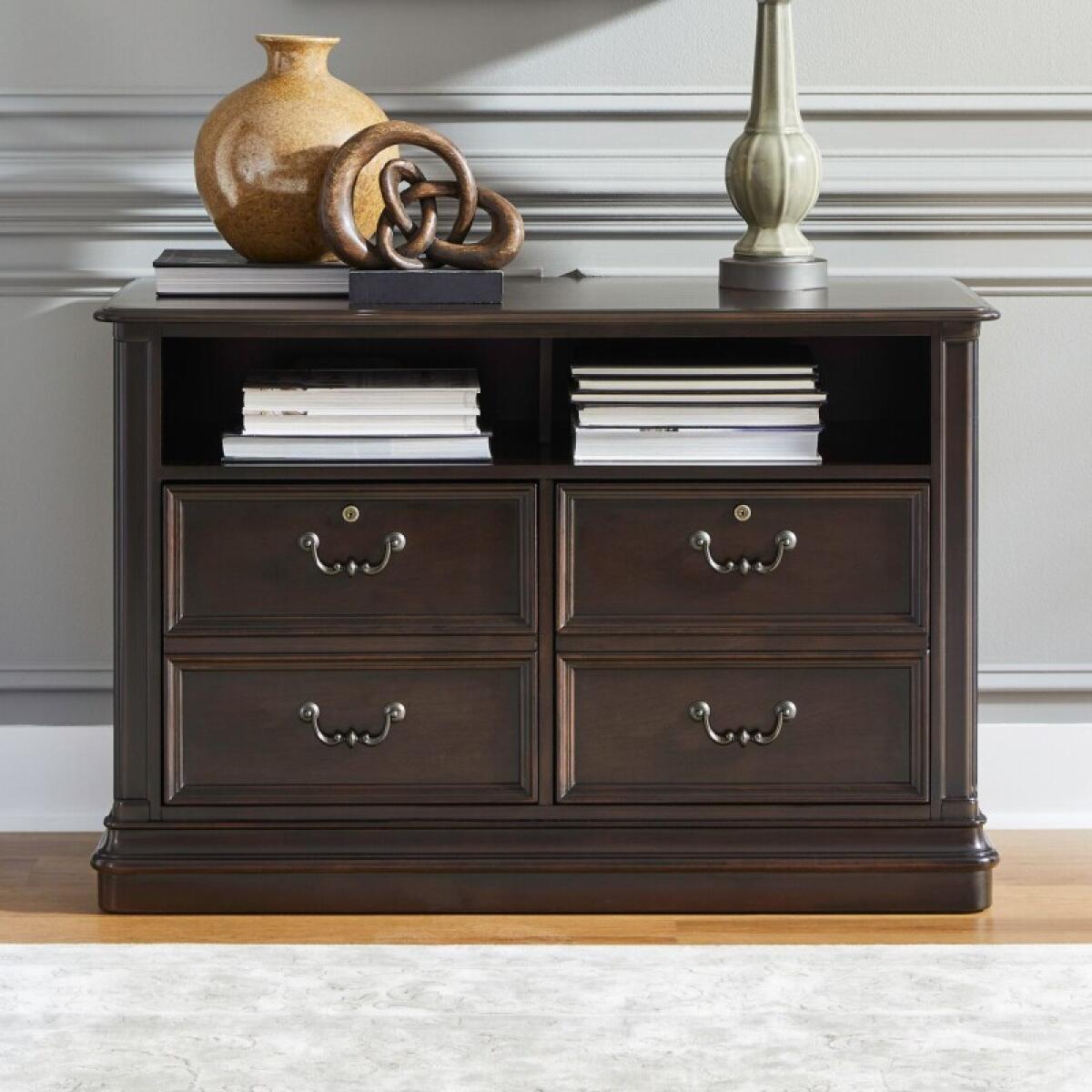 Brayton Manor Jr Executive Media Lateral File Office Storage Brown 2 Brayton Manor Jr Executive Media Lateral File Office Storage Brown 2