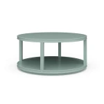 Cohan Coffee Table Small W/ Wood Shelf