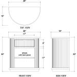 Kraton 1 Drawer Side Table - Image 8