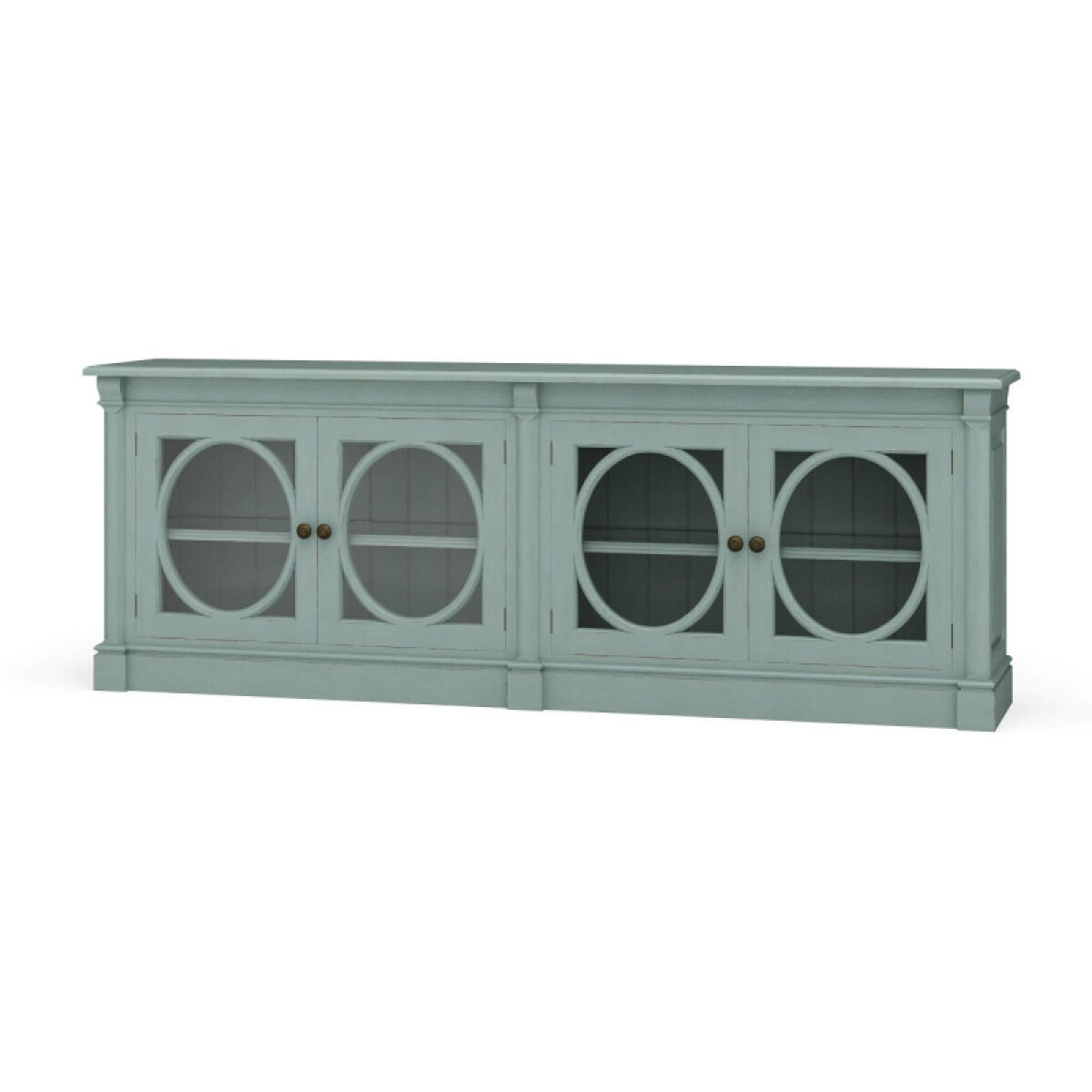 54369d45bb98e13709b5588d3dd03cef Fiona 4 Door Buffet W/ Glass Shelves - Image 1