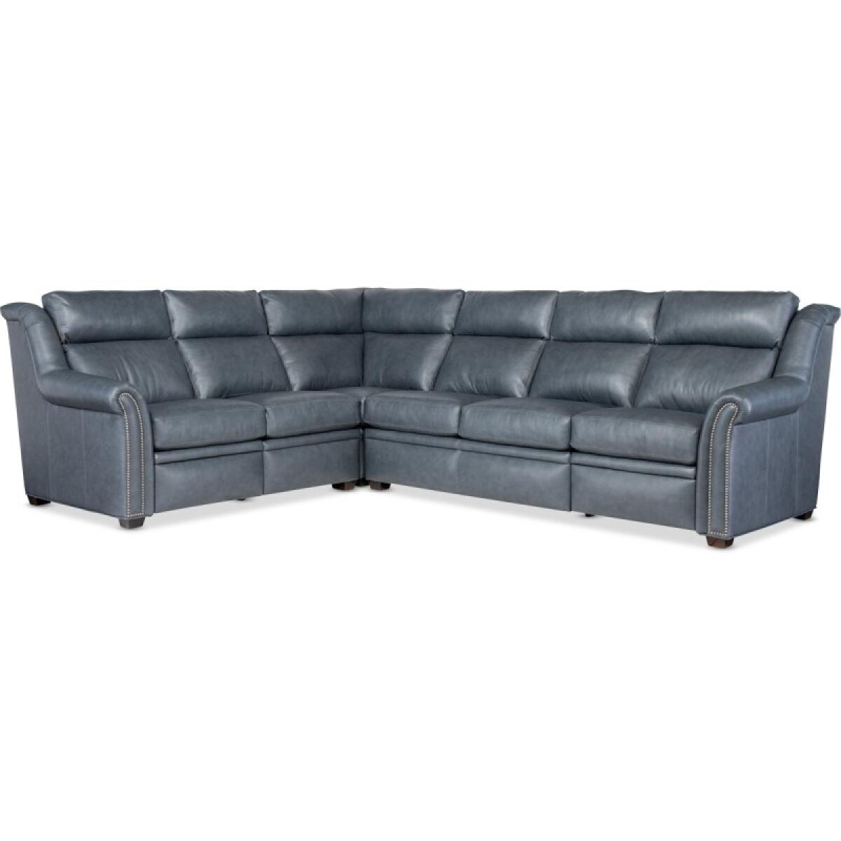 Sectionals 206 Robinson Reclining Sectional with Two-Piece Back Sectionals Blue 2 Sectionals 206 Robinson Reclining Sectional with Two-Piece Back Sectionals Blue 2