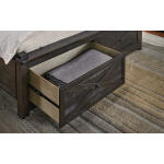 Sun Valley Queen Storage Hdbr W Storage Footboard - SUVCL5031 - Image 4