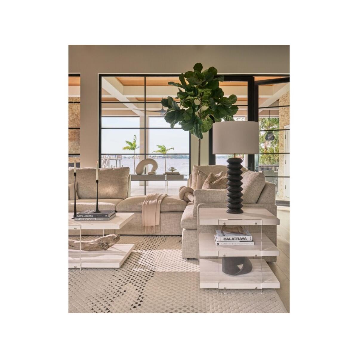 Weekender Coastal Living Home Collection St Kitts End Table End tables Cream 2 Weekender Coastal Living Home Collection St Kitts End Table End tables Cream 2