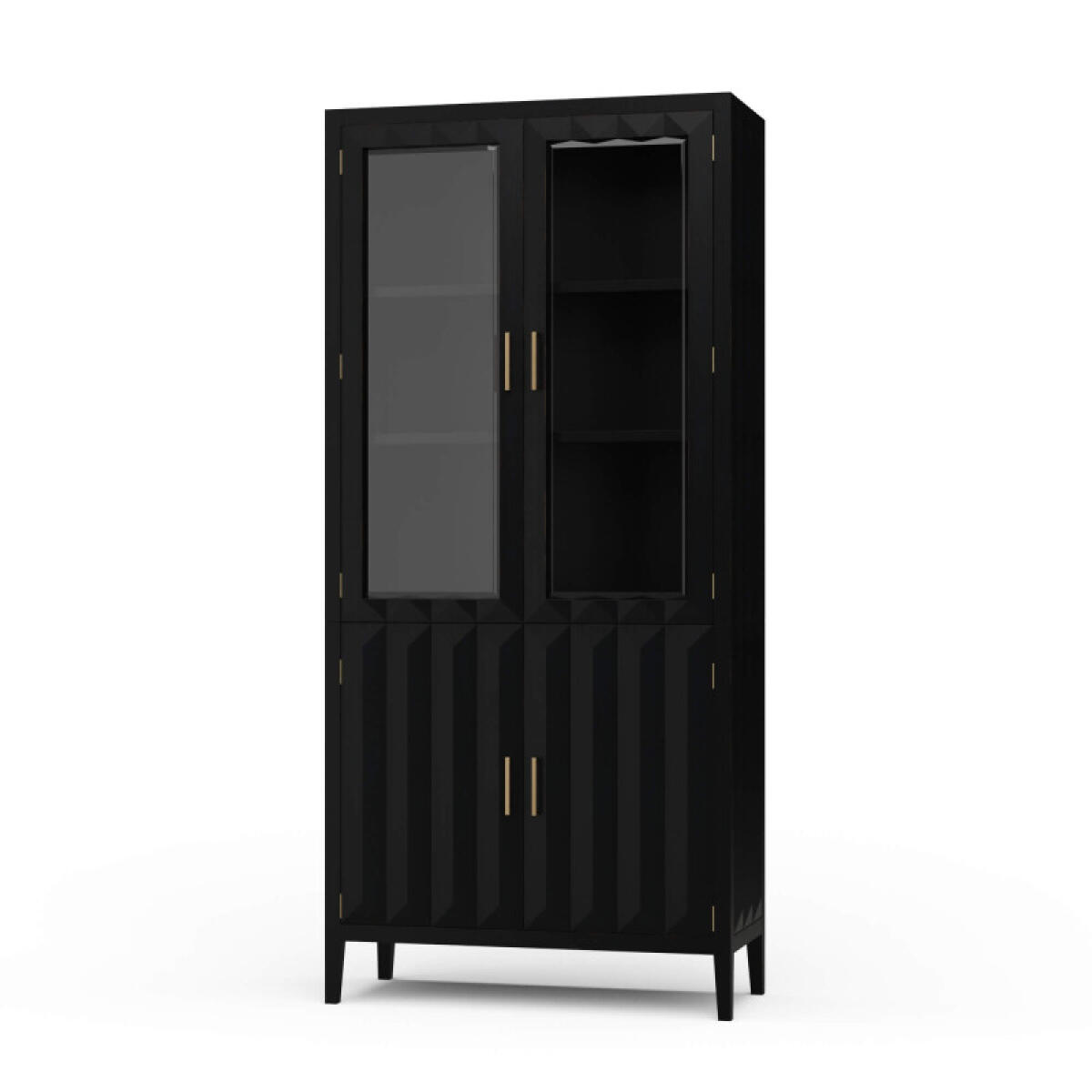 54f8a68f82b08c925fe831d424fcfd33 Colorado Display Cabinet W/ Glass Door - Image 1