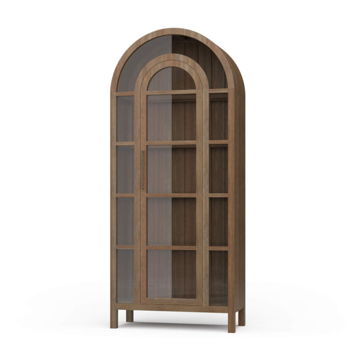 550f3140a76d57da5d770ee5c821f01c Vannes Display Cabinet W/ Glass Shelves - Image 1