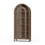 Vannes Display Cabinet W/ Glass Shelves