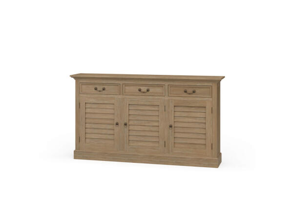 Narrow Shutter 3 Door Sideboard Dining Storage Bramble