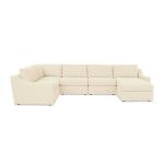 Blake Slope Arm U-Shaped Sectional Sectionals Bassett Furniture 11
