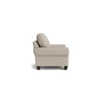 True Custom™ True Custom® Leather Large Panel Arm Accent Chair - Image 4