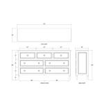 Cholet 7 Drawer Dresser - Image 8