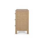 Kagu 3 Drawer Dresser W/ Rattan - Image 8