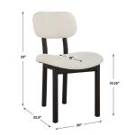 Sculpt Dining Chair, White, 2 Per Box, Priced Each - Image 9