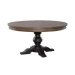 Single Pedestal Table Base- Black - Image 3