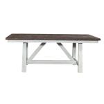 Farmhouse Fixed Top Trestle Table Dining Tables Dining Tables 12