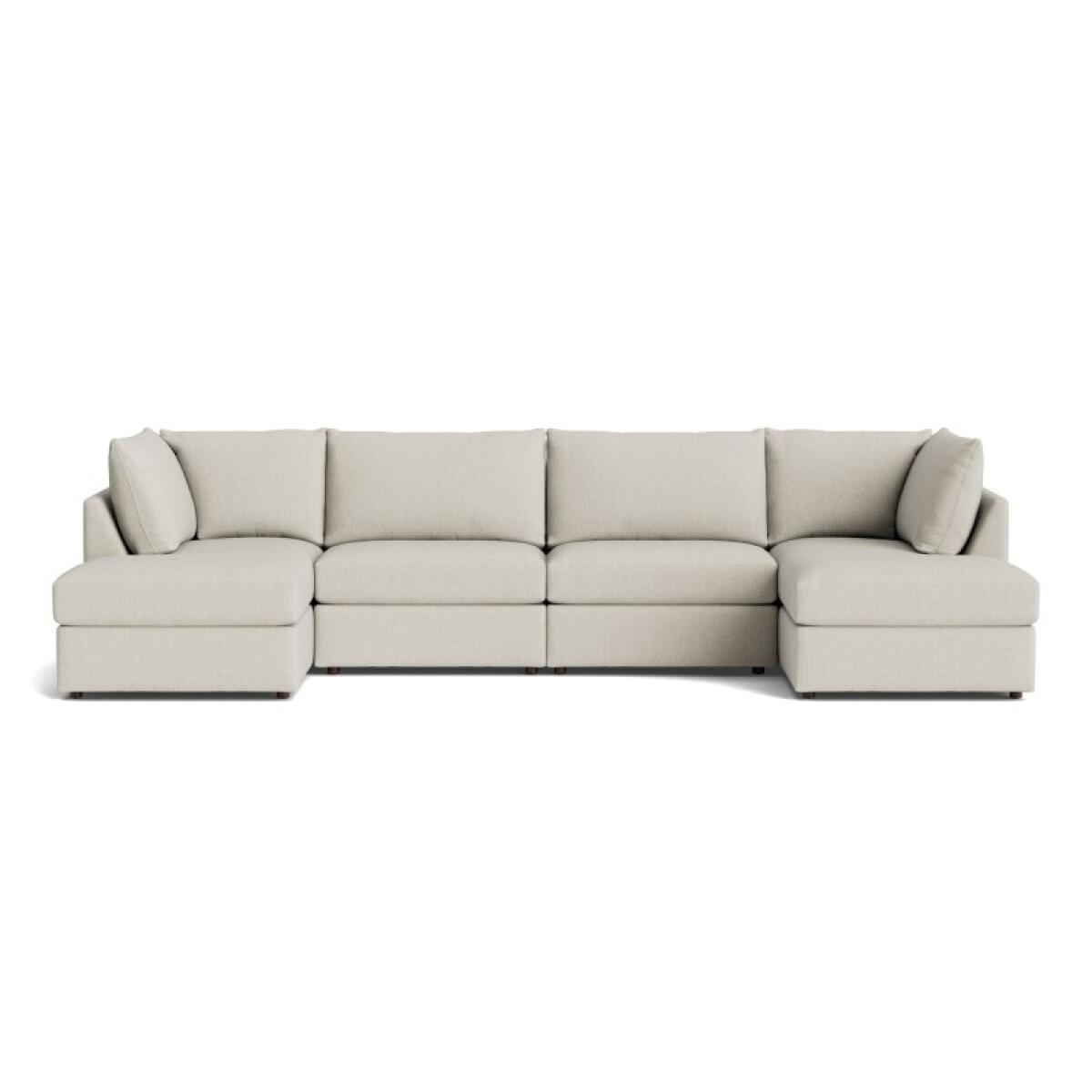 Beckham Modular Double Chaise Sectional Sectionals Bassett Furniture 2 Beckham Modular Double Chaise Sectional Sectionals Bassett Furniture 2
