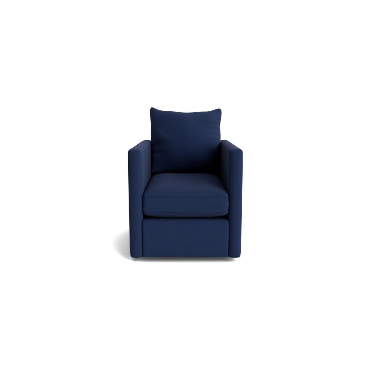 55bc4aae6bc4b0311935964e8f593794 Beckham Outdoor Thin Track Arm Swivel Chair - Image 1
