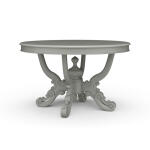 Mandolin Dining Table W/ Solid Hardwood Top