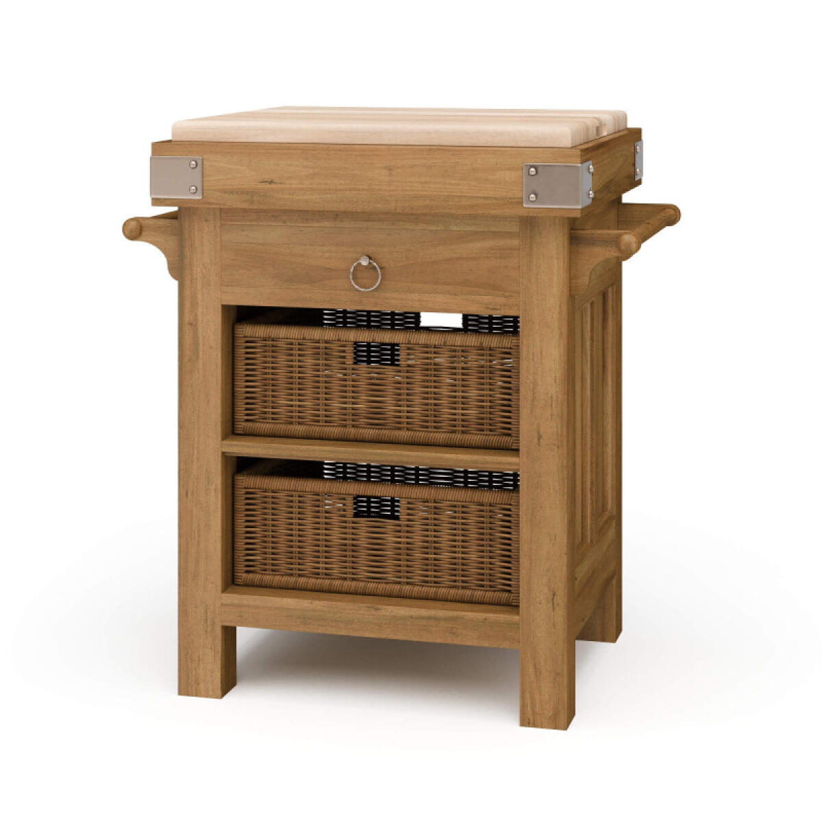 Sonoma Island W/ Rattan Baskets Accent Furniture Accent Furniture 2 Sonoma Island W/ Rattan Baskets Accent Furniture Accent Furniture 2